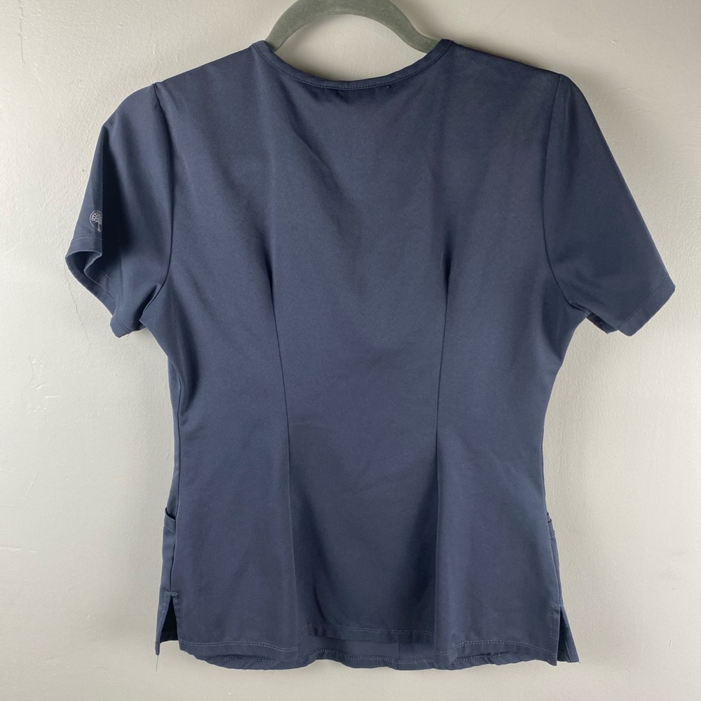 Healing Hands Women's Gray Scrub Set - SP Renee Joggers & Small Monica Top - Picture 4 of 6